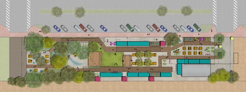 Soledad Container Village site plan